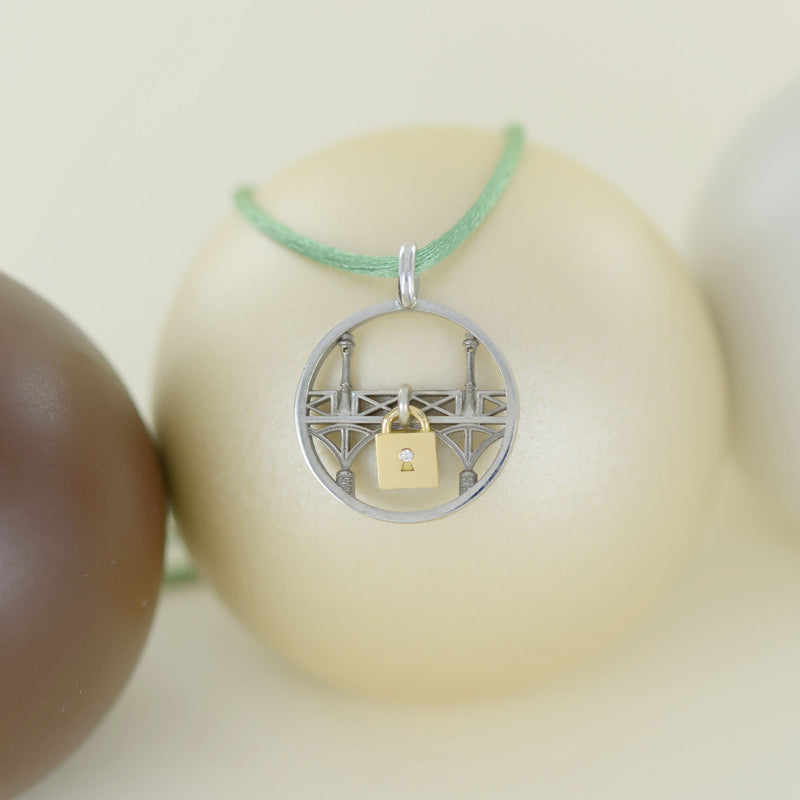 Pendentif Lock&Love en argent