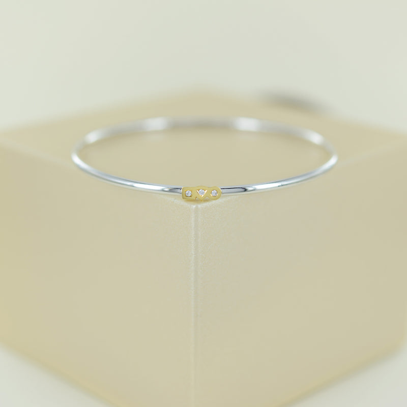Bracelet jonc signature
