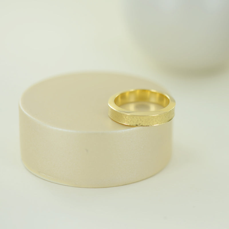 Bague ruban en or jaune