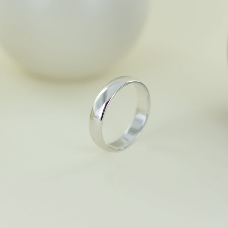 Bague en or blanc