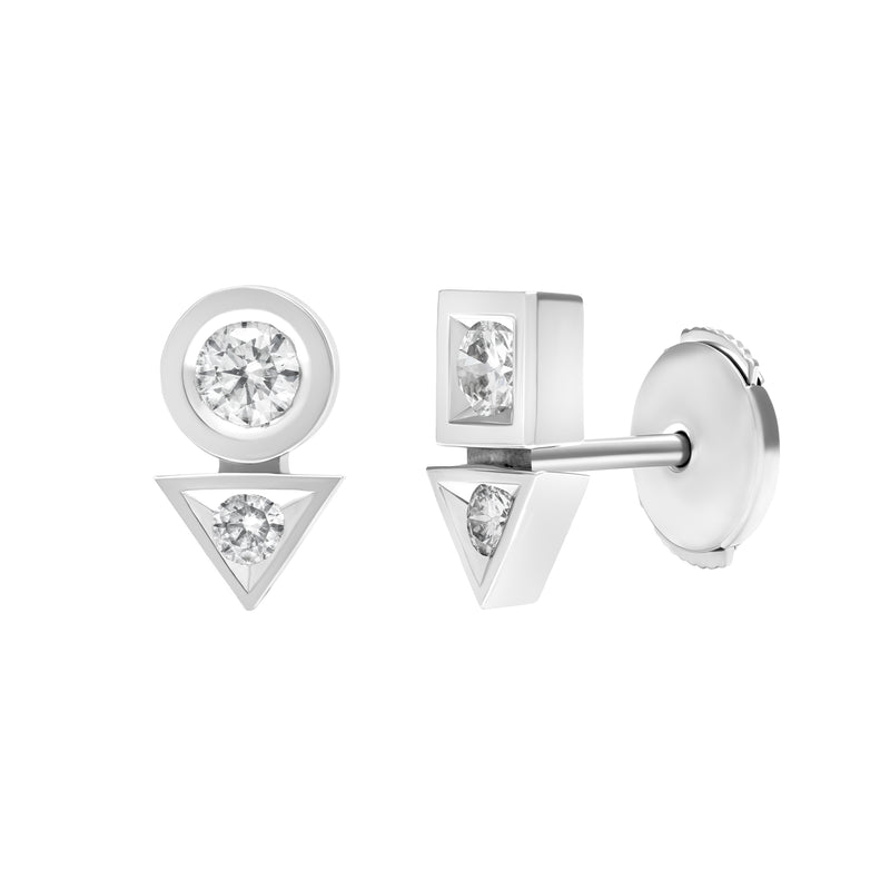 Earrings Alchimie Trilogy N°1