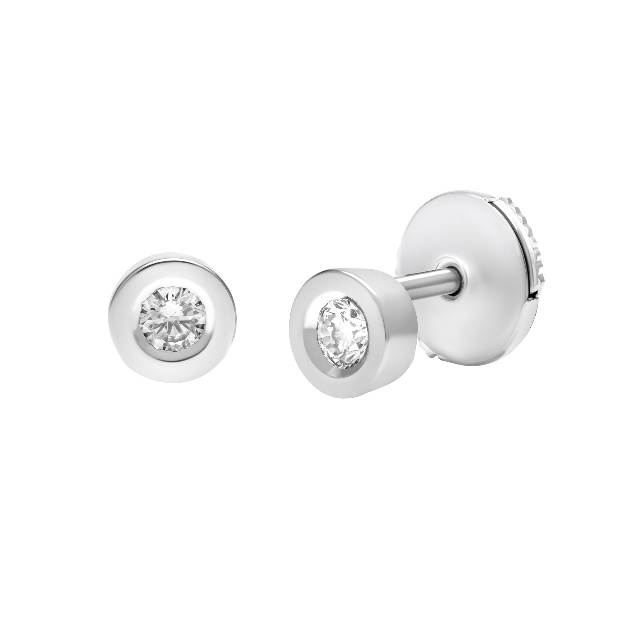 Boucles d'oreilles Alchimie Ronde N°1