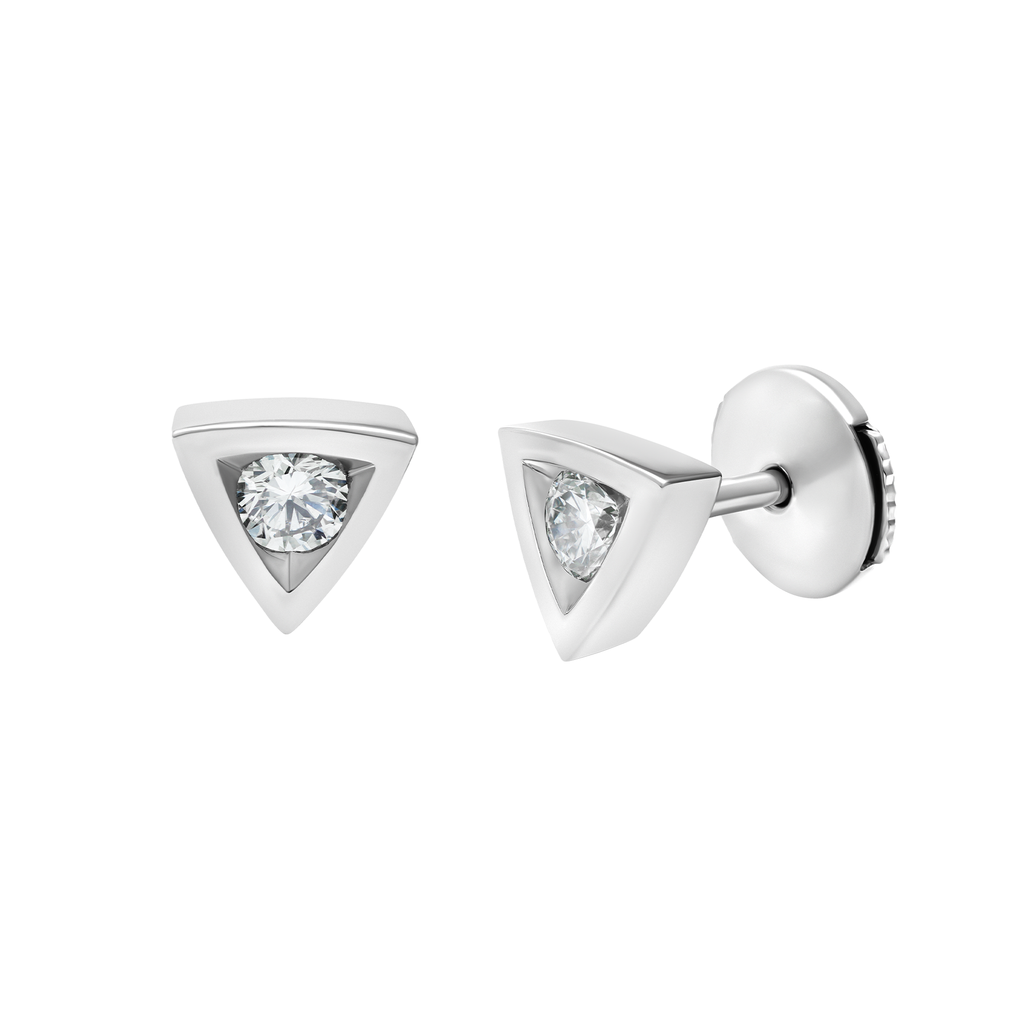 Boucles d'oreilles Alchimie Triangle N°2