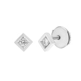 Boucles d'oreilles Alchimie Carré N°1