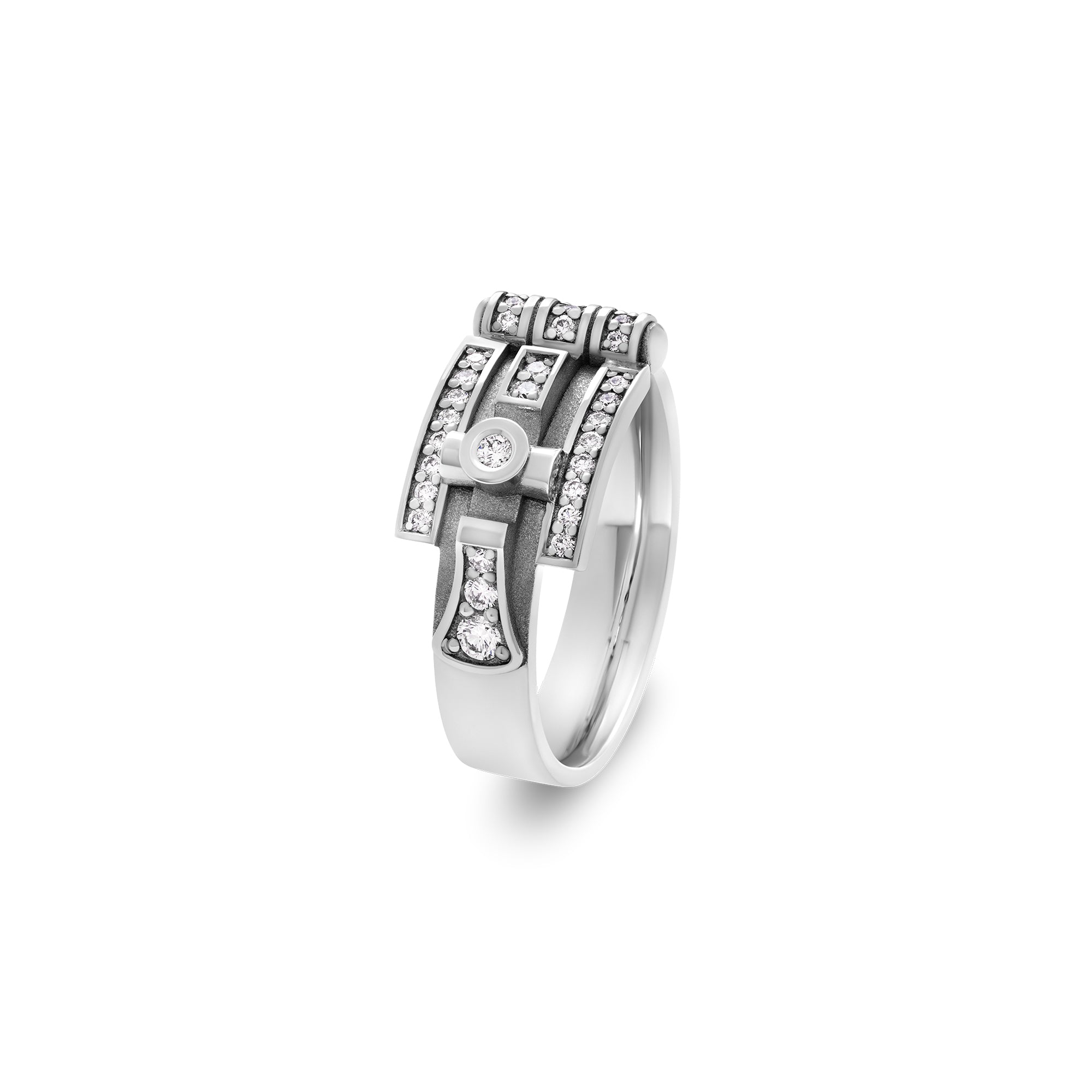 Bague Free pavage medium