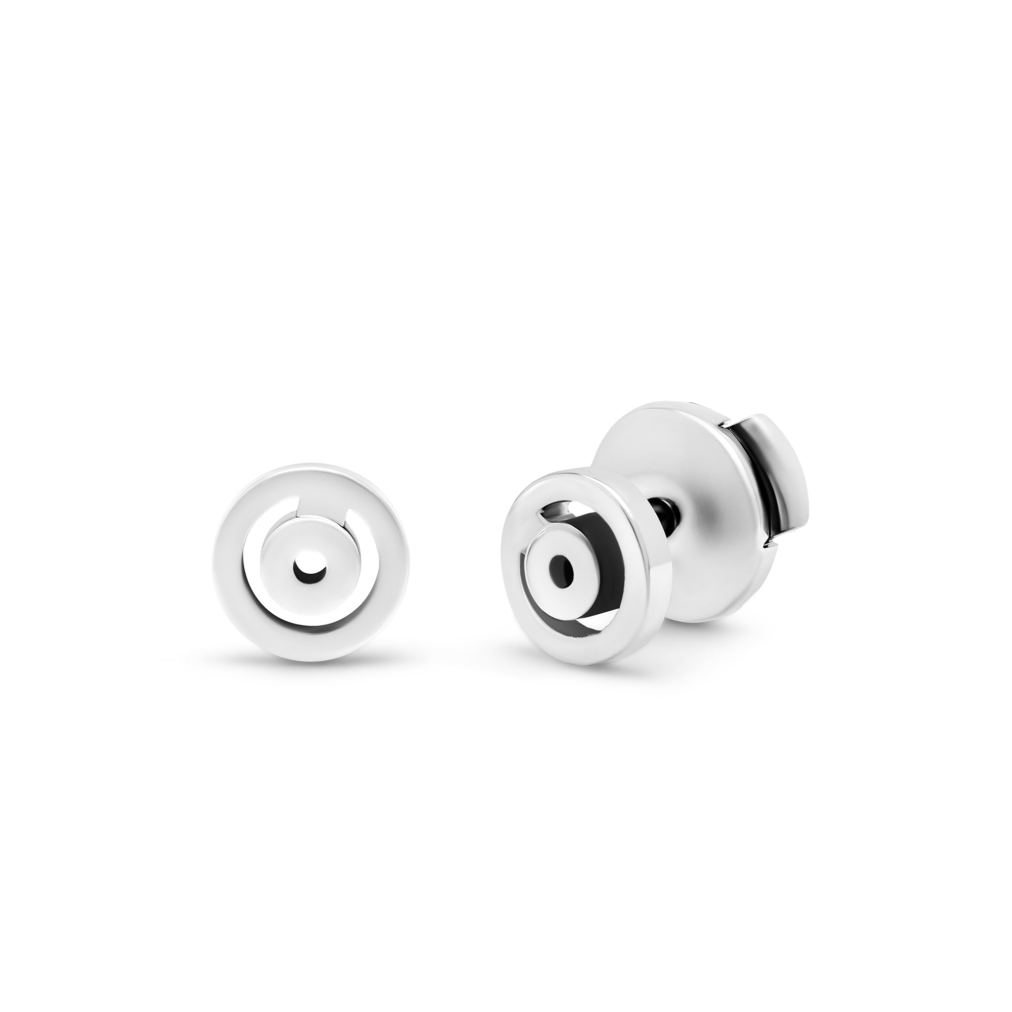 Boucles d'oreilles signe rond baby tout or