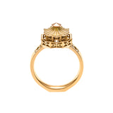 Bague architecture Pagode Chinoise Small en or