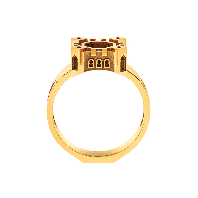 Bague architecture Dubaï Small en or