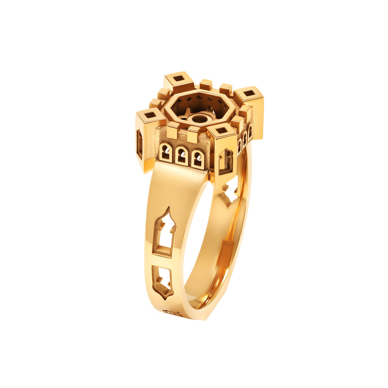 Bague architecture Dubaï Small en or