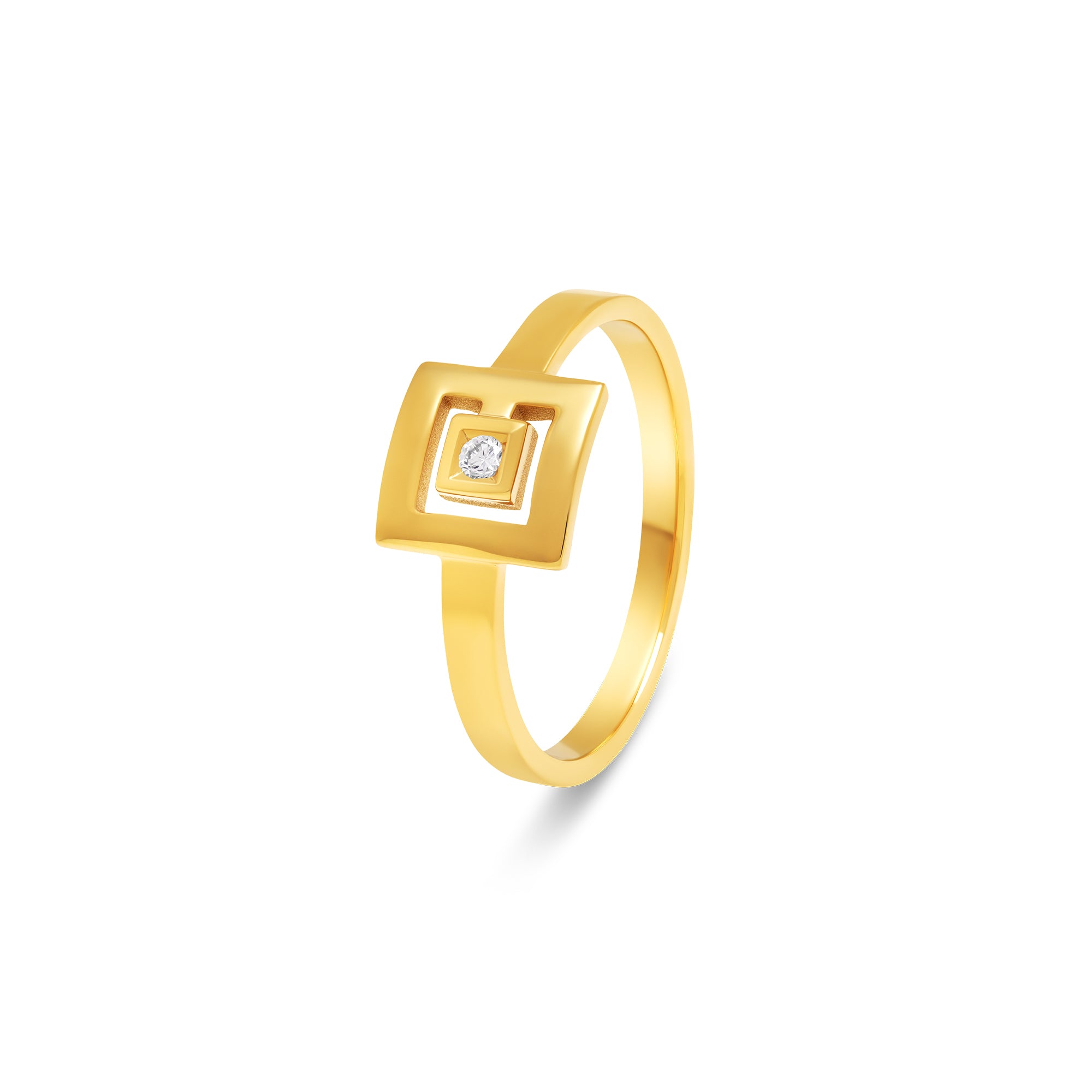 Bague signe carré baby