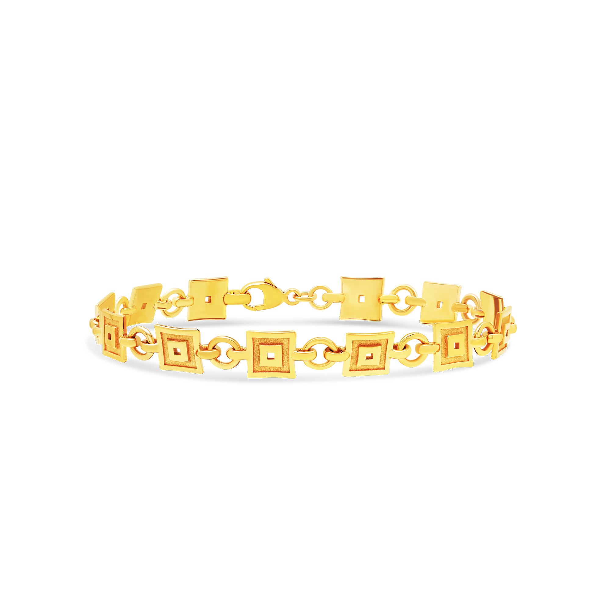 Bracelet astrée carré baby en or
