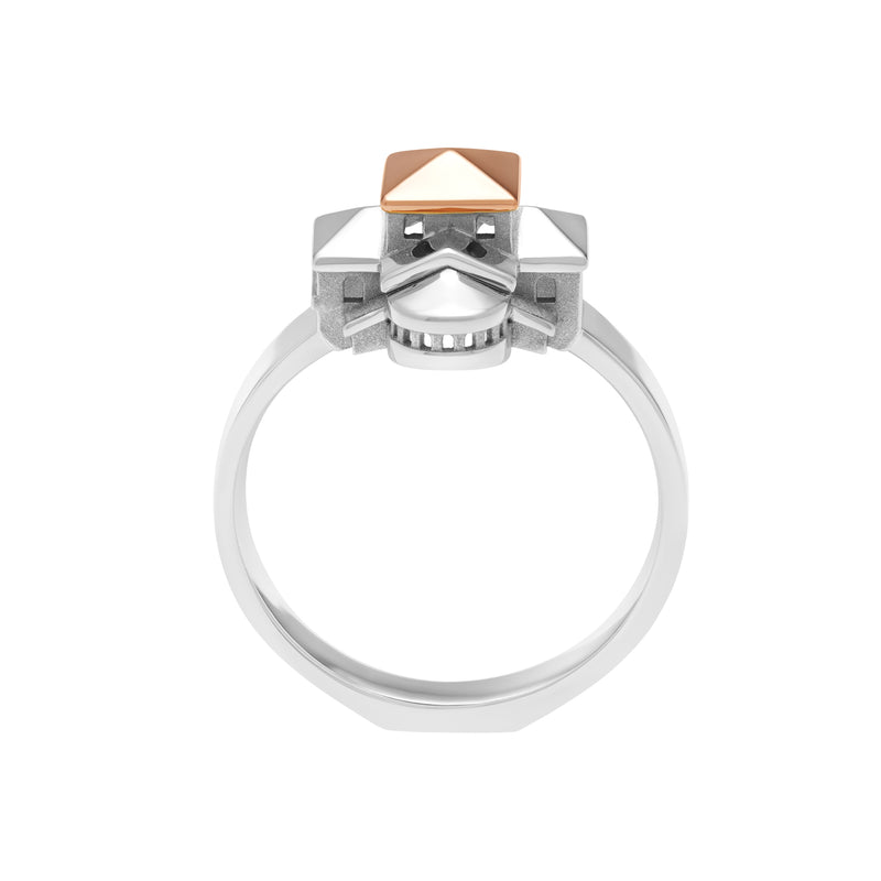 Bague Architecture San Lillo Small en or
