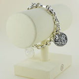 Bracelet chaine unique en argent