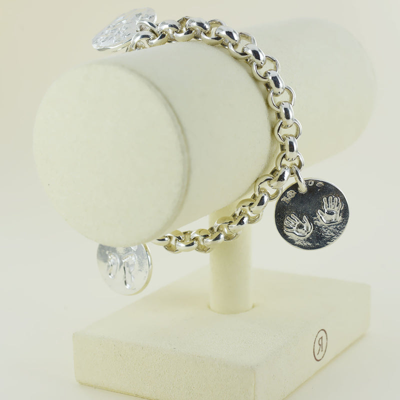 Bracelet chaine unique en argent