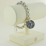 Bracelet chaine unique en argent