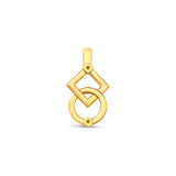 Pendentif inséparables small en or