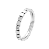 Bague anneau Cubes en or