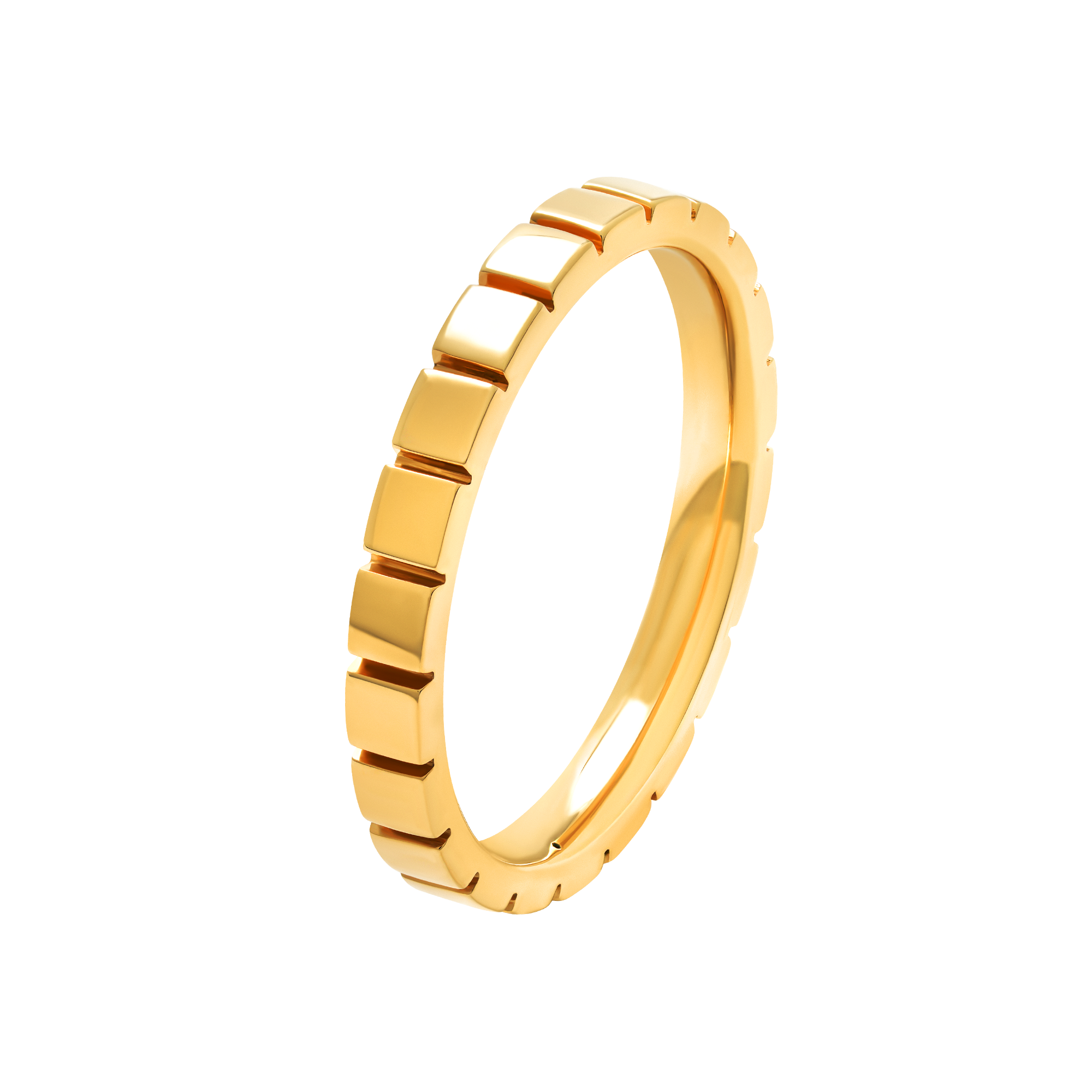 Gold Cubes ring