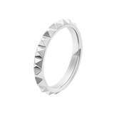 Bague anneau Triangles en or