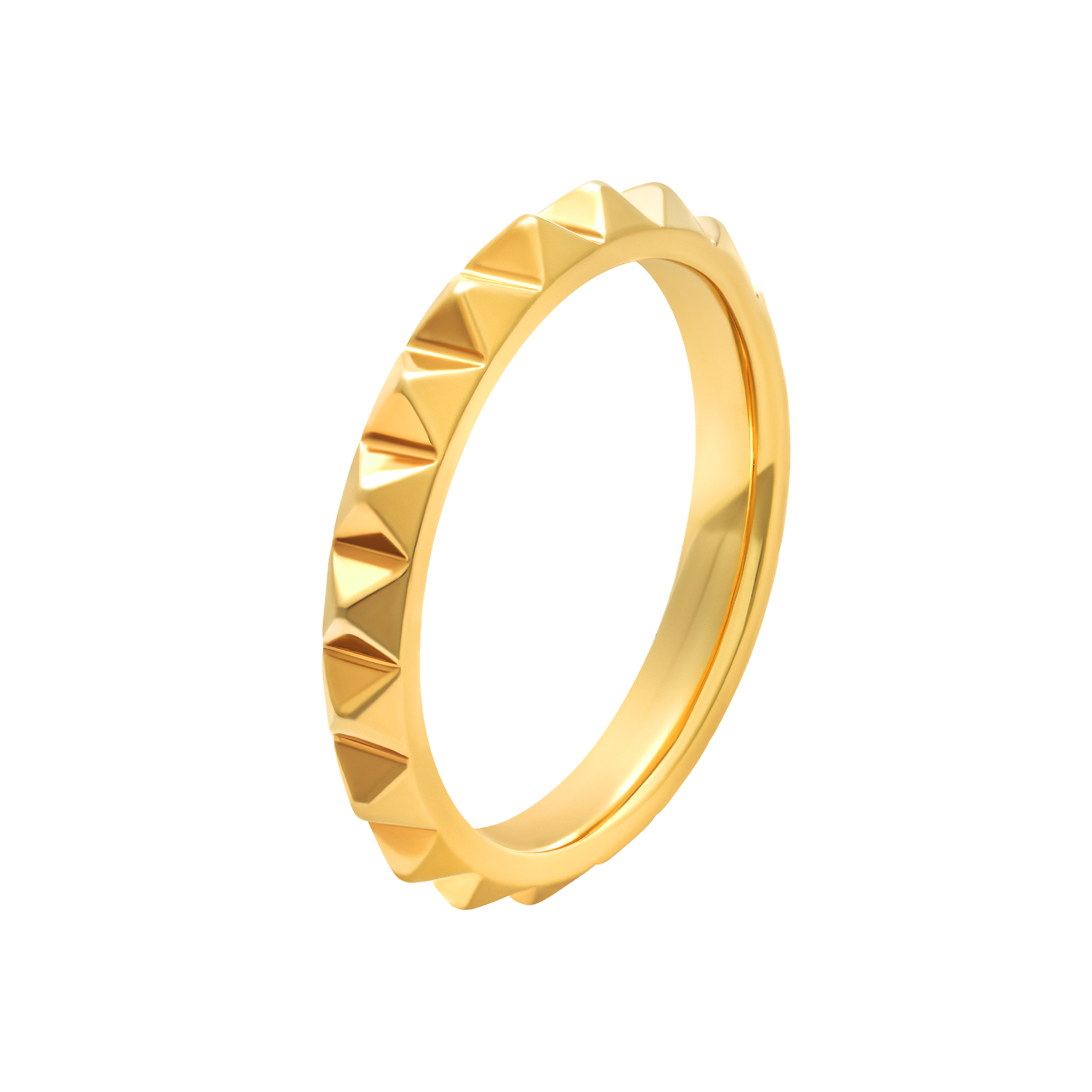 Gold Triangles Ring
