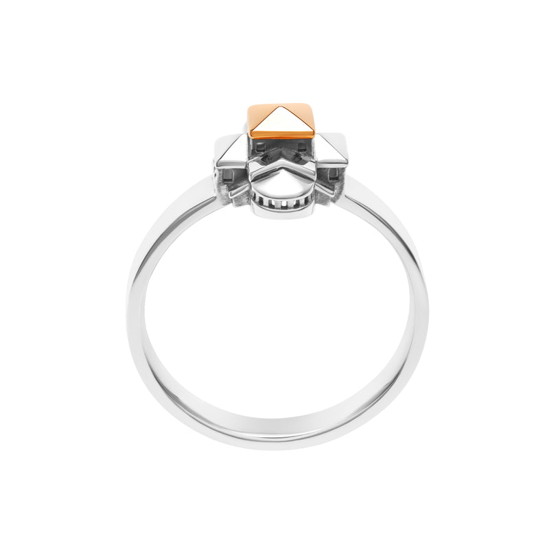architecture San Lillo Baby ring in gold