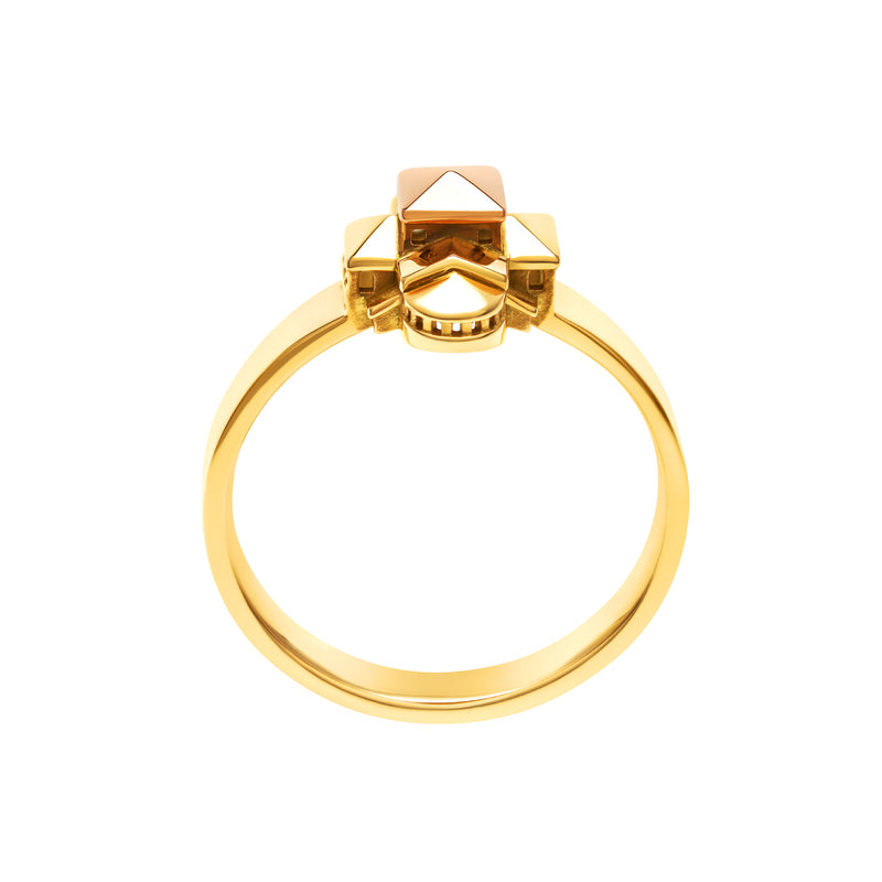 architecture San Lillo Baby ring in gold