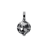 Pendentif perle de voyage en argent