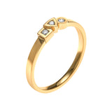 Ring Alchimie trilogy  0.045 carat