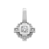 Esther pendant 0.10 ct white diamond and diamonds