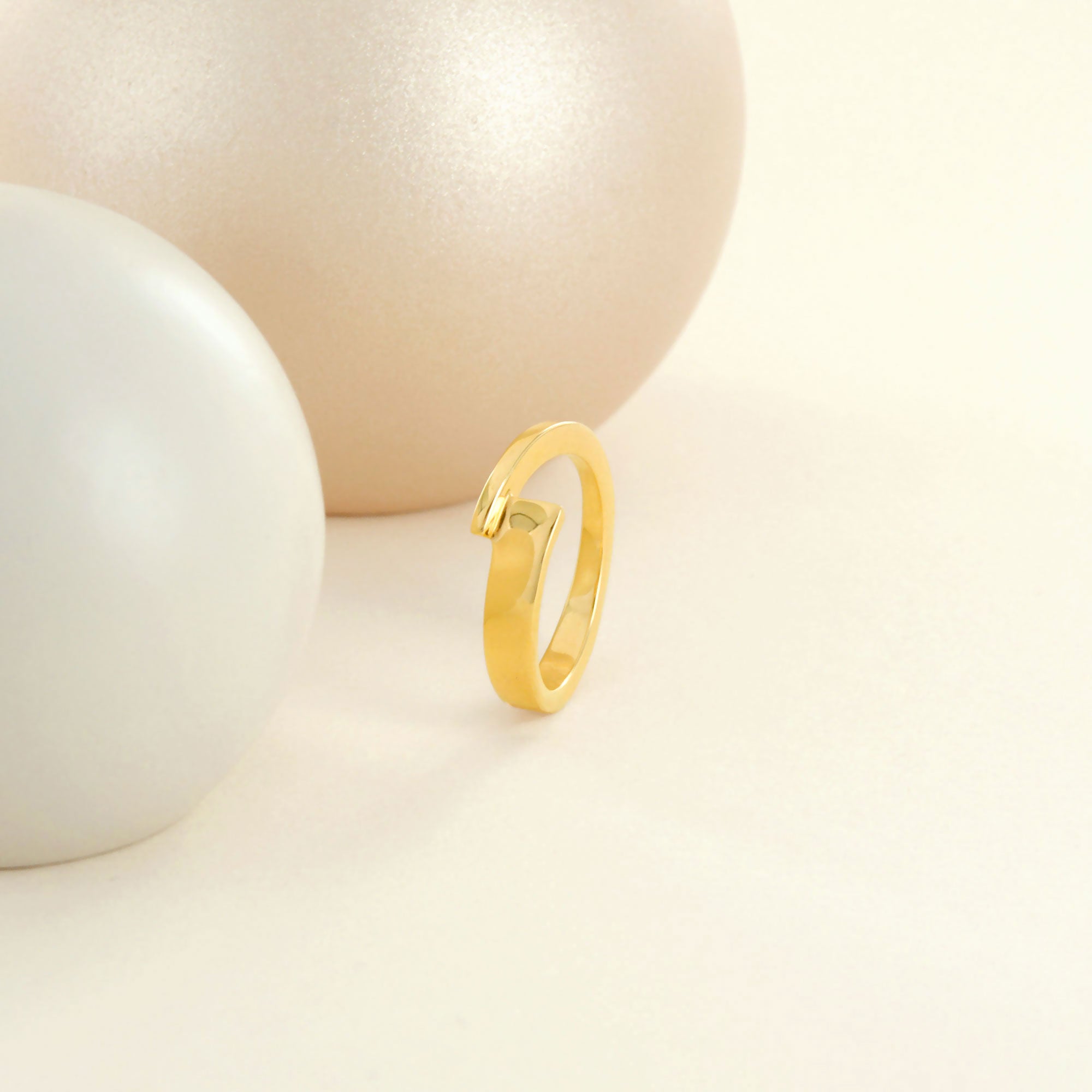 Alliance Toi & Moi en or jaune