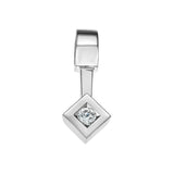 Diamond and gold short diamond garland pendant Tournaire