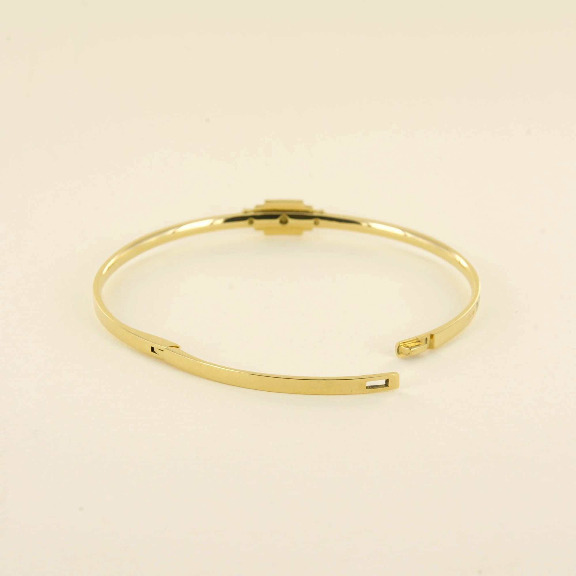 Bracelet jonc free en or jaune