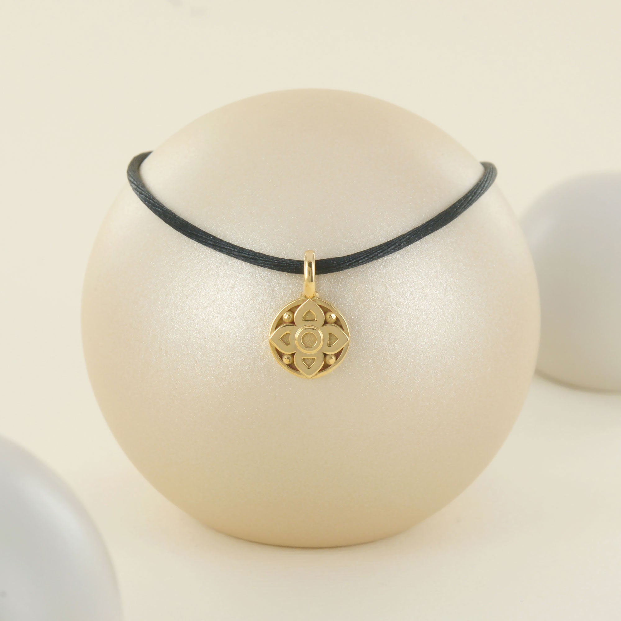 Pendentif vice versa en or jaune