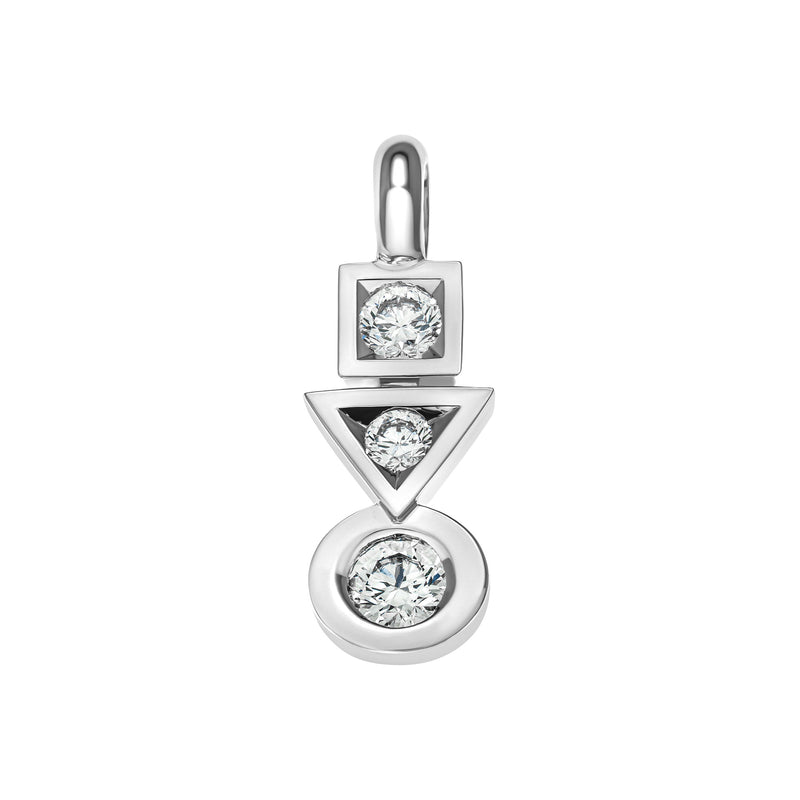 Pendentif Trilogie Sens 0,65 carats