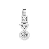 Pendentif Trilogie sens 0,85 carats