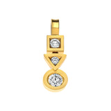 Pendentif Trilogie sens 0,85 carats