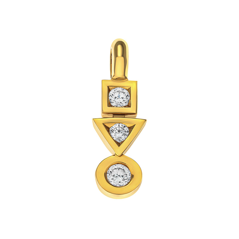 Pendentif Trilogie sens 0,30 carats