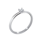 Bague Solitaire 4 Griffes Diamant