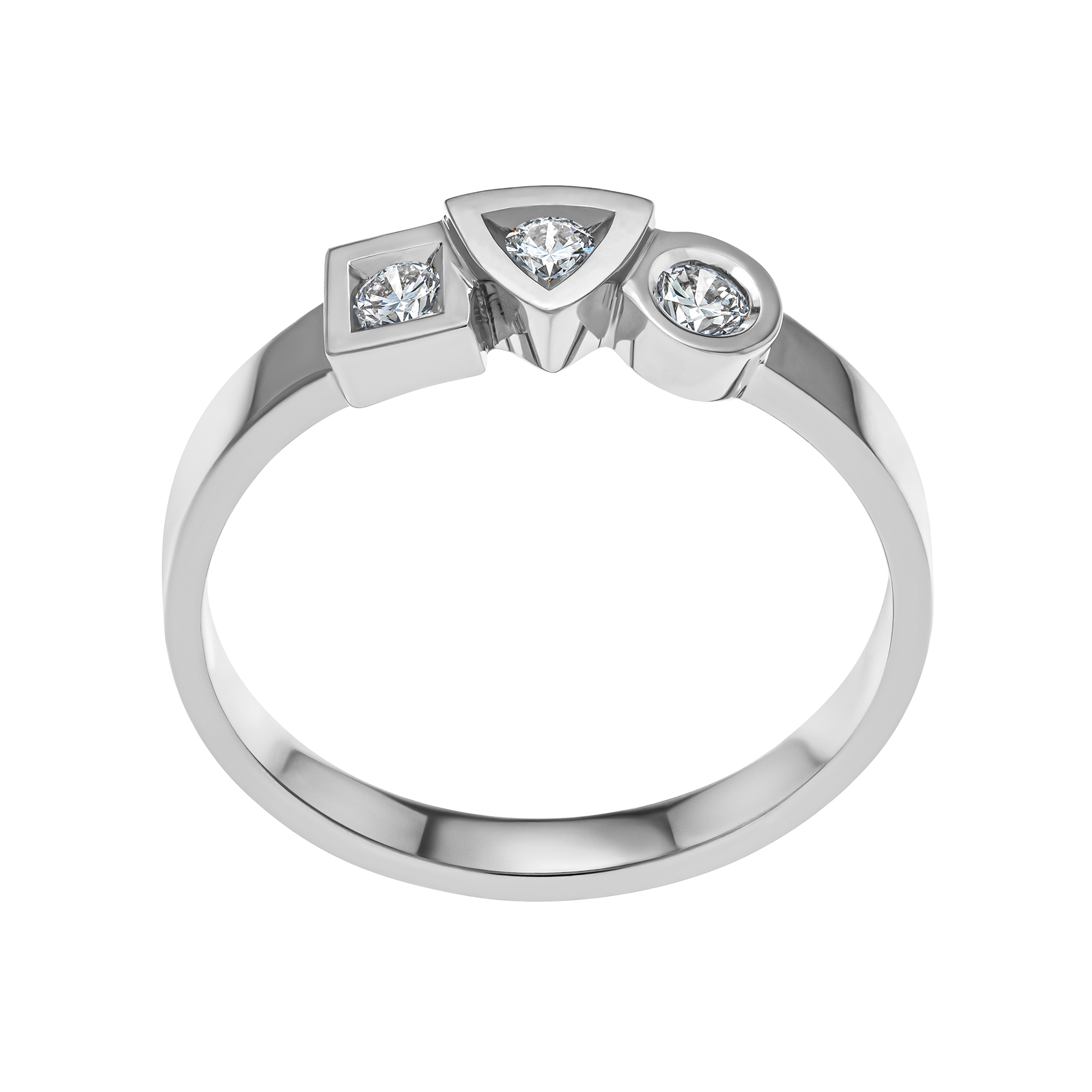 Bague Alchimie Trilogie 0,15 carat