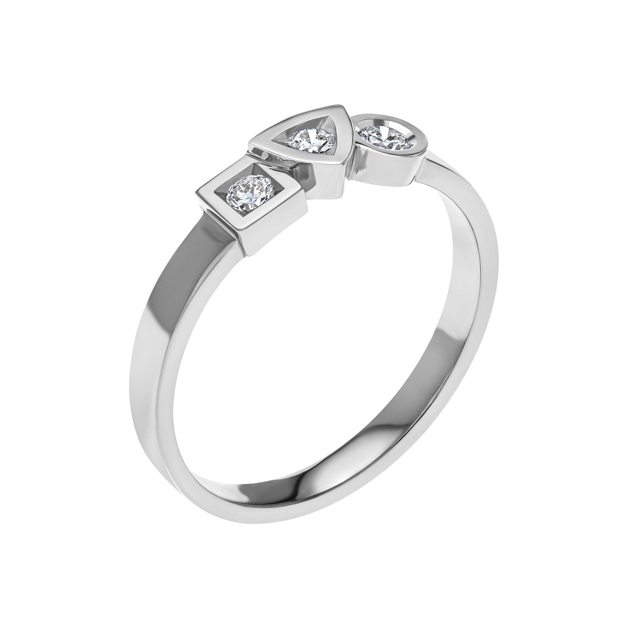 Bague Alchimie Trilogie 0,15 carat