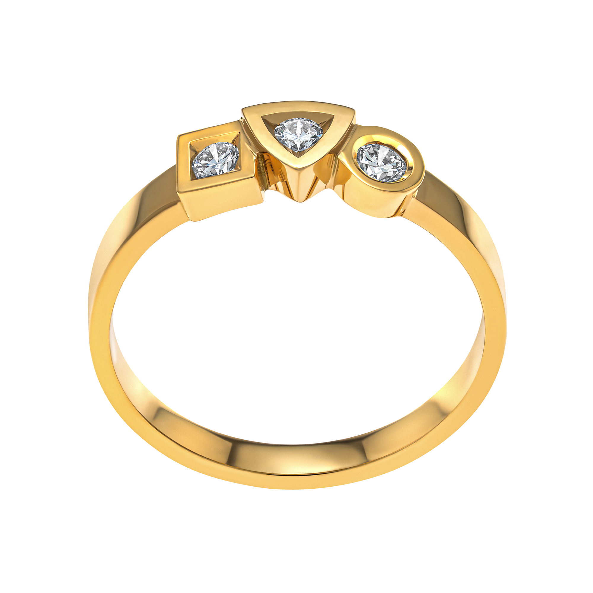 Bague Alchimie Trilogie 0,15 carat