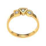 Bague Alchimie Trilogie 0,15 carat