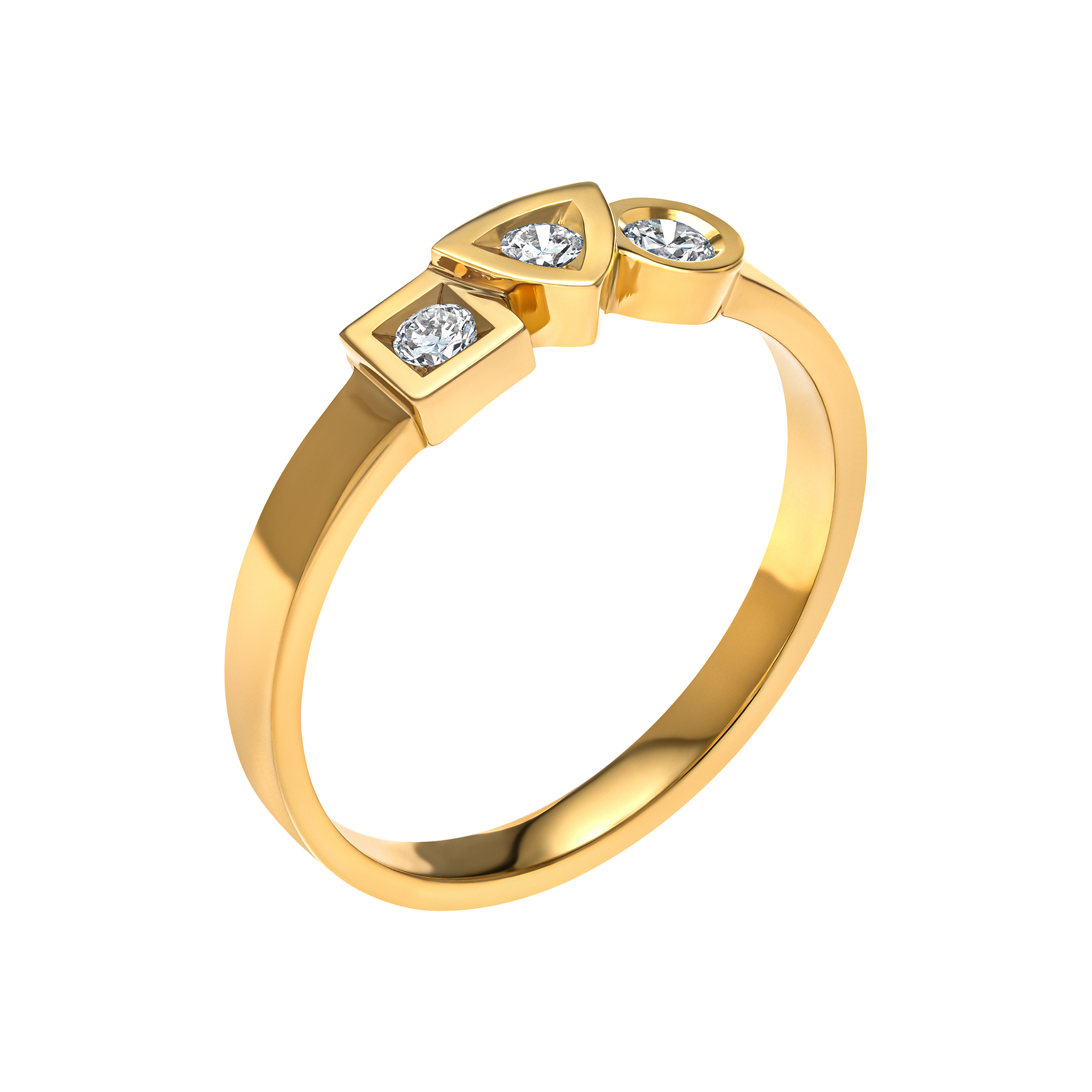 Bague Alchimie Trilogie 0,15 carat
