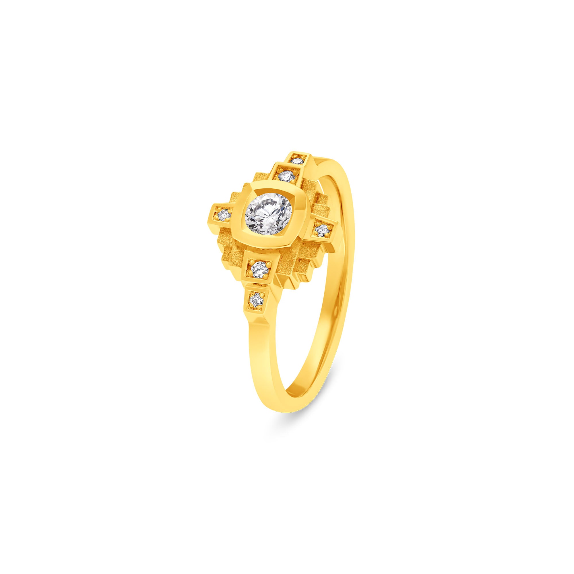 Esther diamond ring 0.20 ct and diamonds