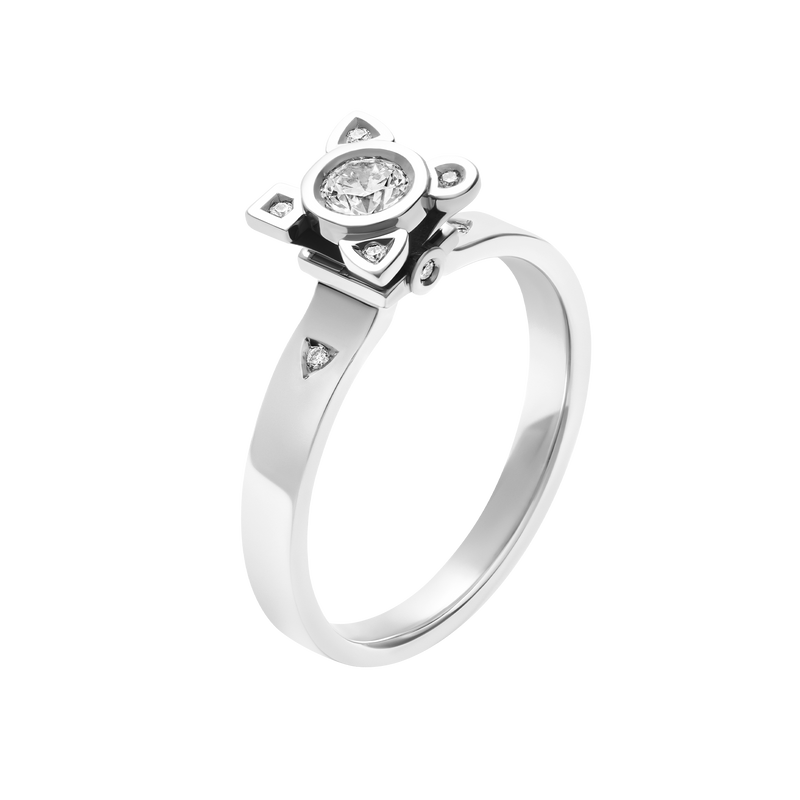 Bague My Little White Stone Diamant