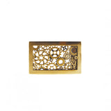 Belt buckle Engrenages in bronze