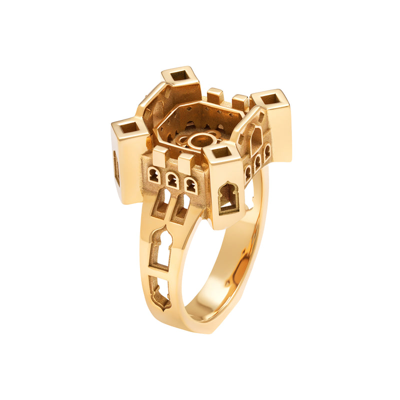 Bague Architecture Dubaï en or