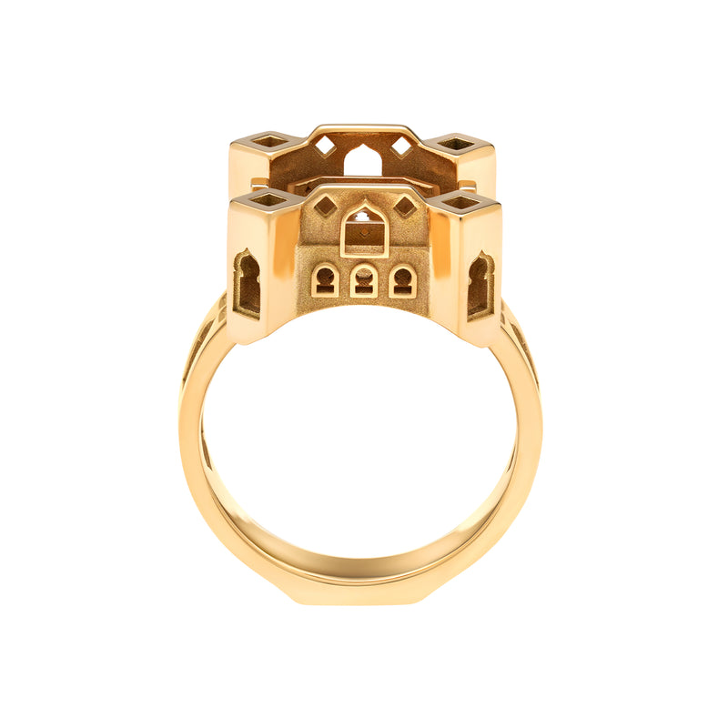 Bague Architecture Dubaï en or