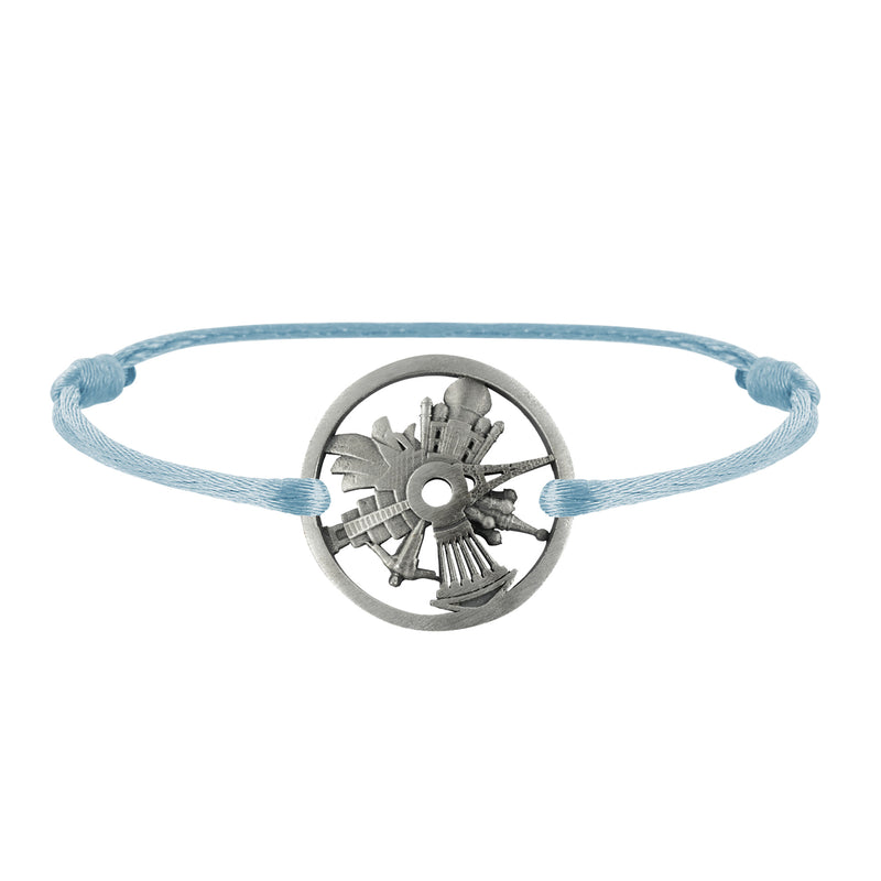 Round the World Silver Bracelet