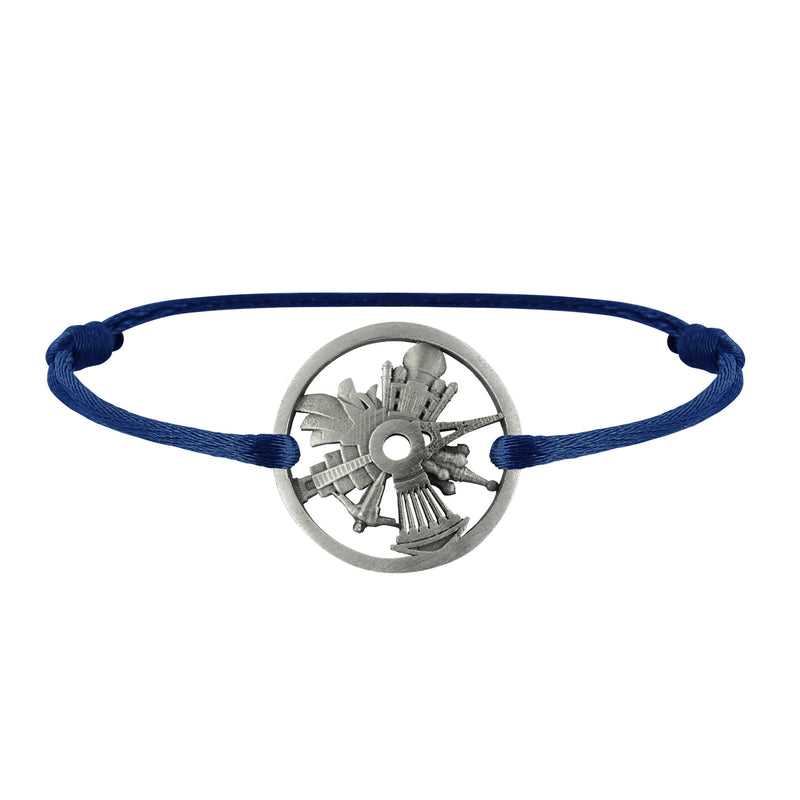 Round the World Silver Bracelet